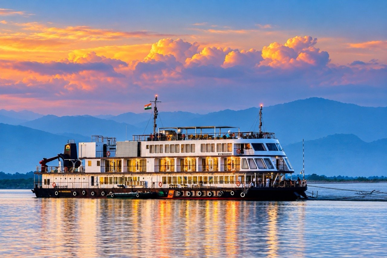 Brahmaputra River Cruise with Kaziranga National Park Large