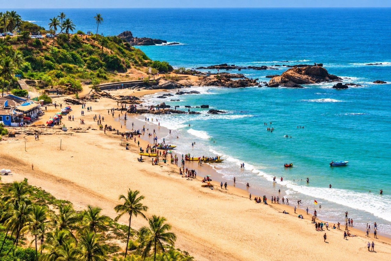 Golden Triangle with Goa Beaches Large