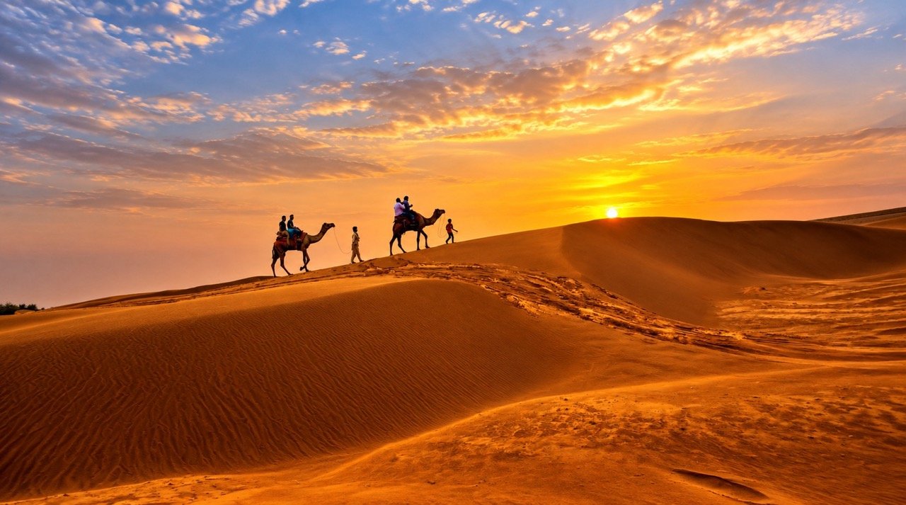 Desert & Wildlife Combination  Thar Desert with Jawai Leopard Safari Large